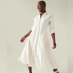 ATHLETA Cosmic Layer Button Up Dress  2X